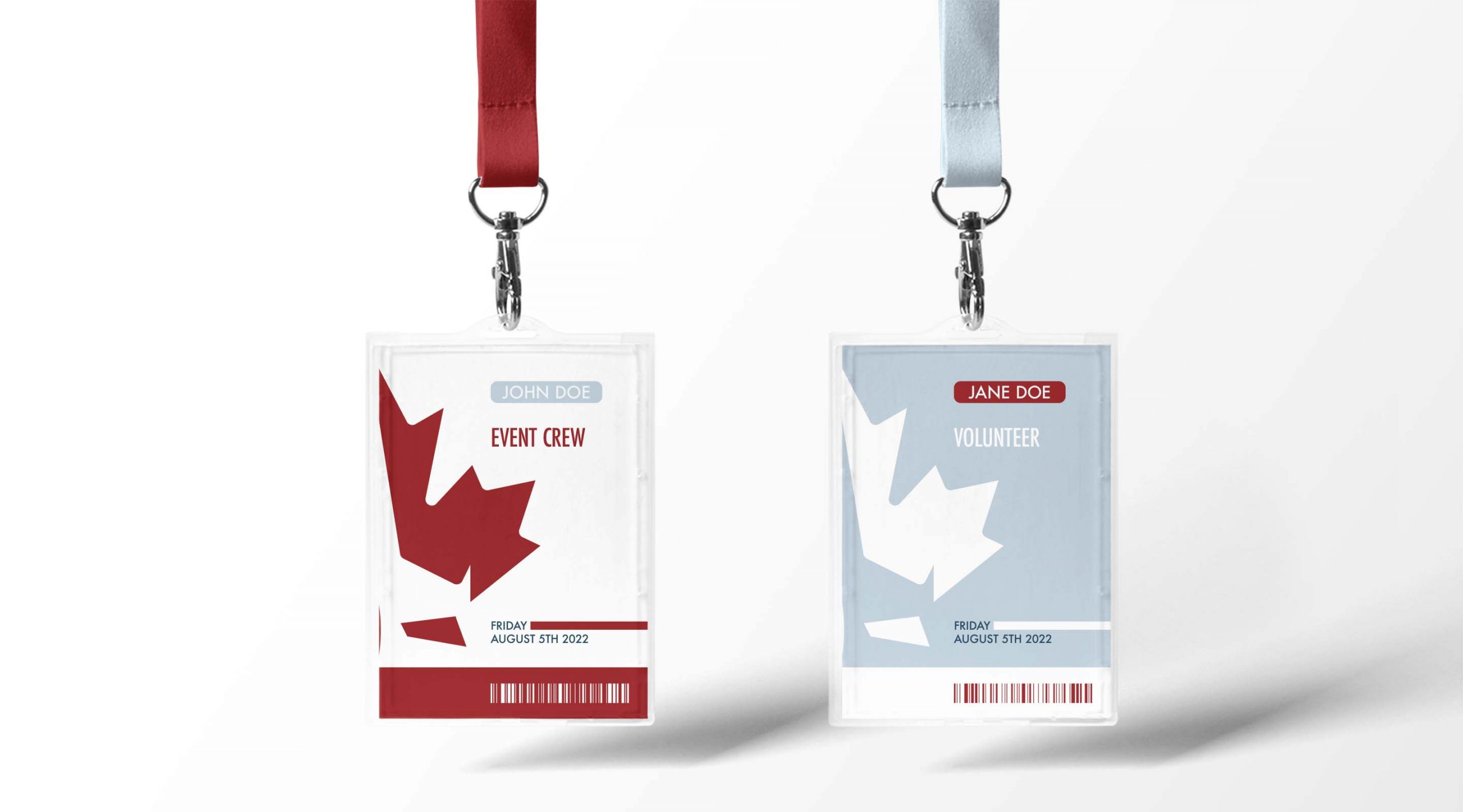 Airshow name tags