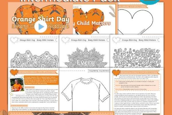 FREE Orange Shirt Day Intermediate Pack